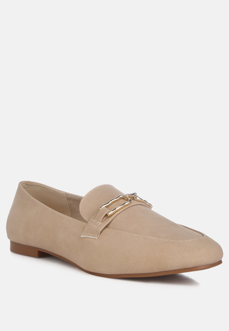 Tassilo Timeless Faux Leather Horsebit Loafers - Tigbul's Variety Fashion Shop