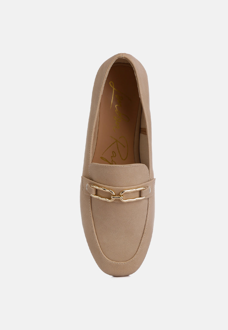 Tassilo Timeless Faux Leather Horsebit Loafers - Tigbul's Variety Fashion Shop