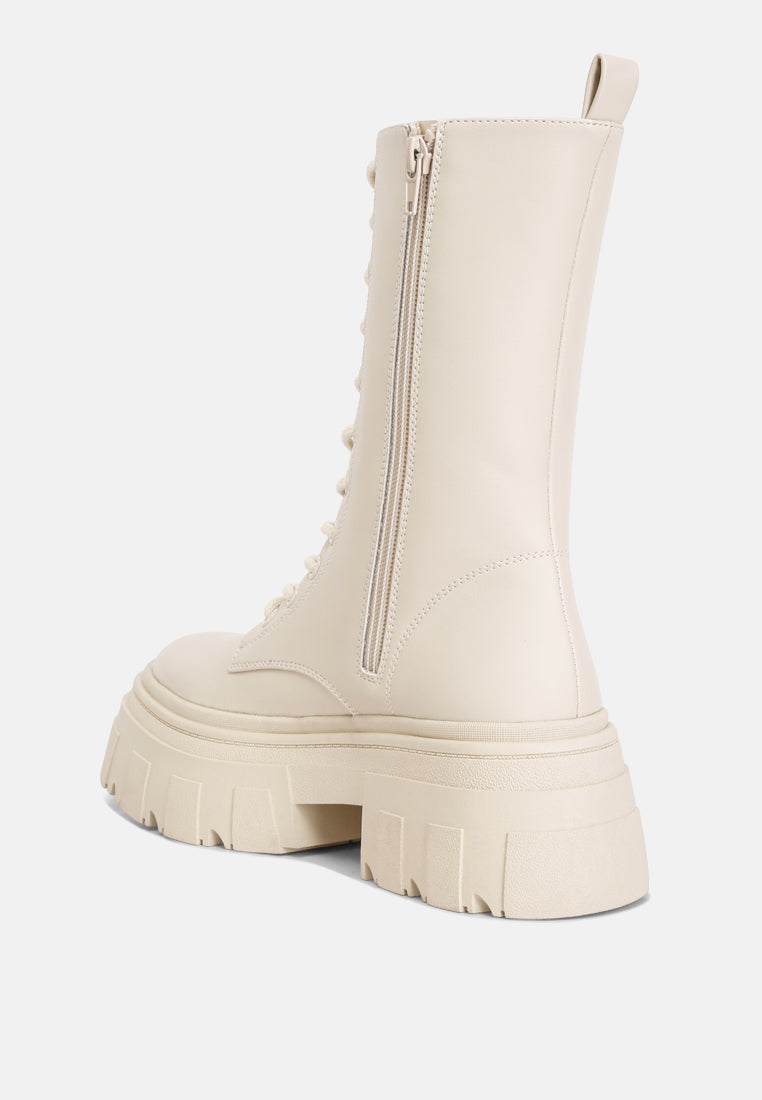 Tatum Combat Boots - Tigbul's Variety Fashion Shop