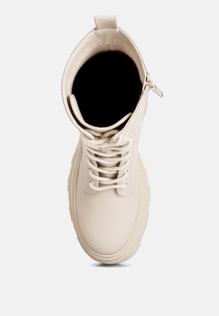 Tatum Combat Boots - Tigbul's Variety Fashion Shop
