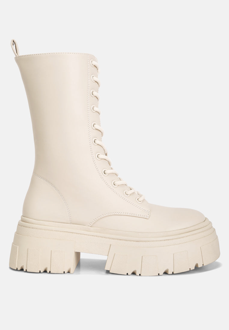 Tatum Combat Boots - Tigbul's Variety Fashion Shop