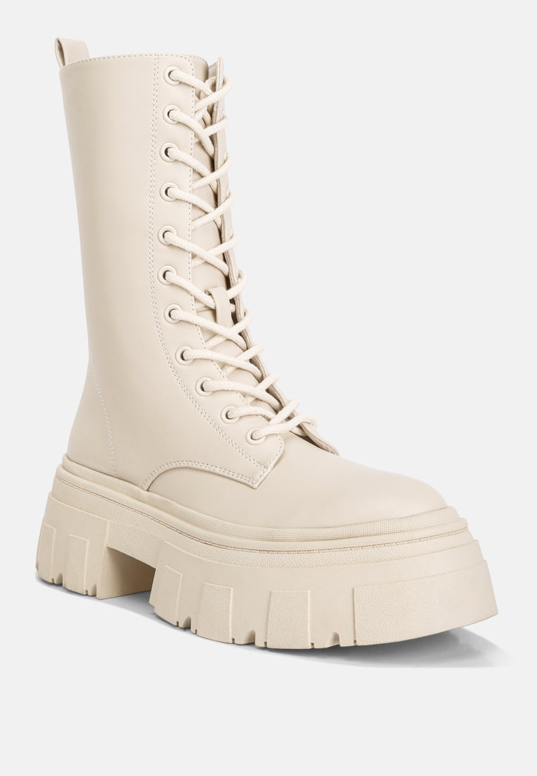 Tatum Combat Boots - Tigbul's Variety Fashion Shop