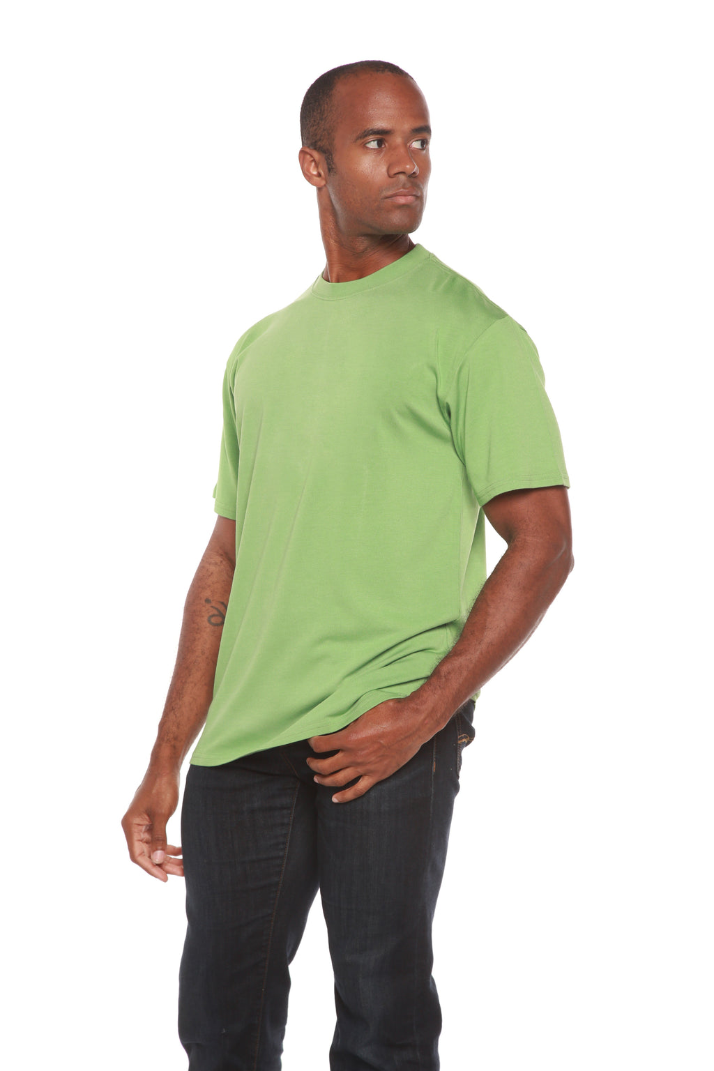 Clearance Men's Bamboo Short Sleeve T-Shirt - Classic Cut - Tigbul's Variety Fashion Shop