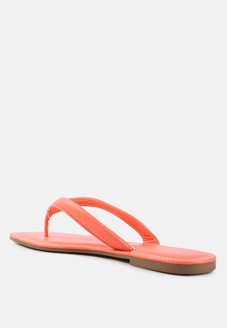 Tolpo Square Toe Thong Flats - Tigbul's Variety Fashion Shop
