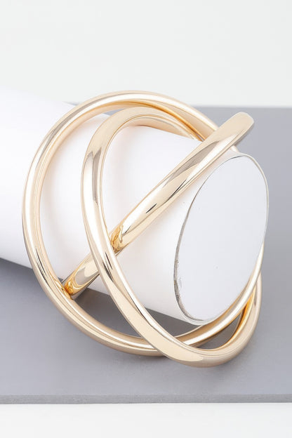 Triple Shiny Bangle Bracelet - Tigbul's Variety Fashion Shop