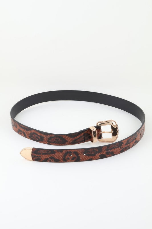 Two Buckle Three Pieces Belt - Tigbul's Variety Fashion Shop