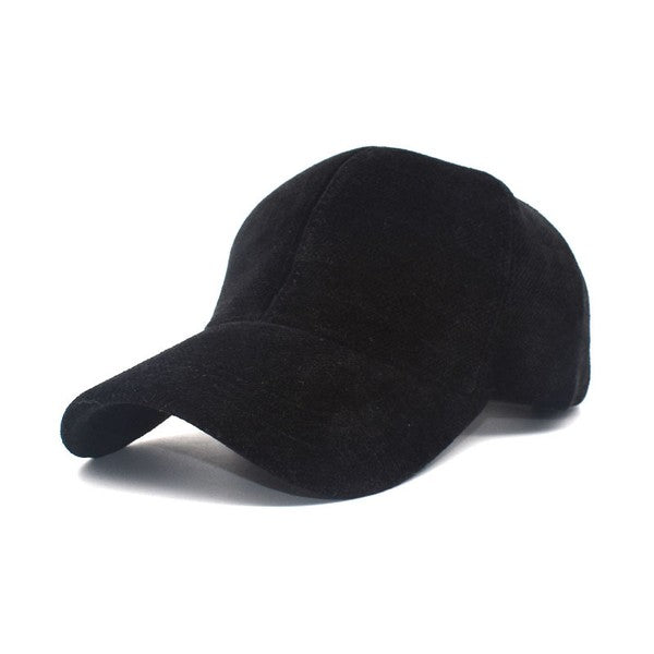 Velour Ball Cap - Tigbul's Variety Fashion Shop