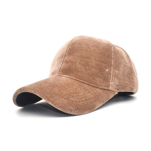 Velour Ball Cap - Tigbul's Variety Fashion Shop