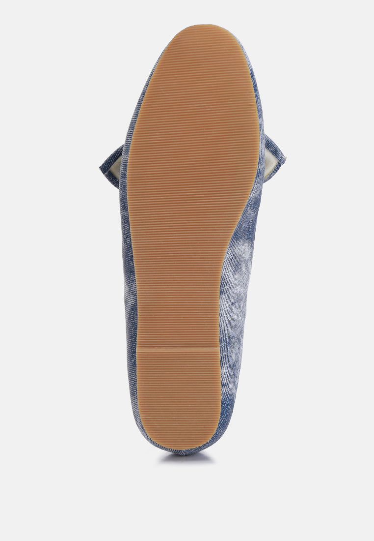 Waveney Bow Embellished Loafers - Tigbul's Variety Fashion Shop