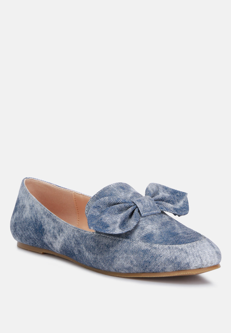 Waveney Bow Embellished Loafers - Tigbul's Variety Fashion Shop