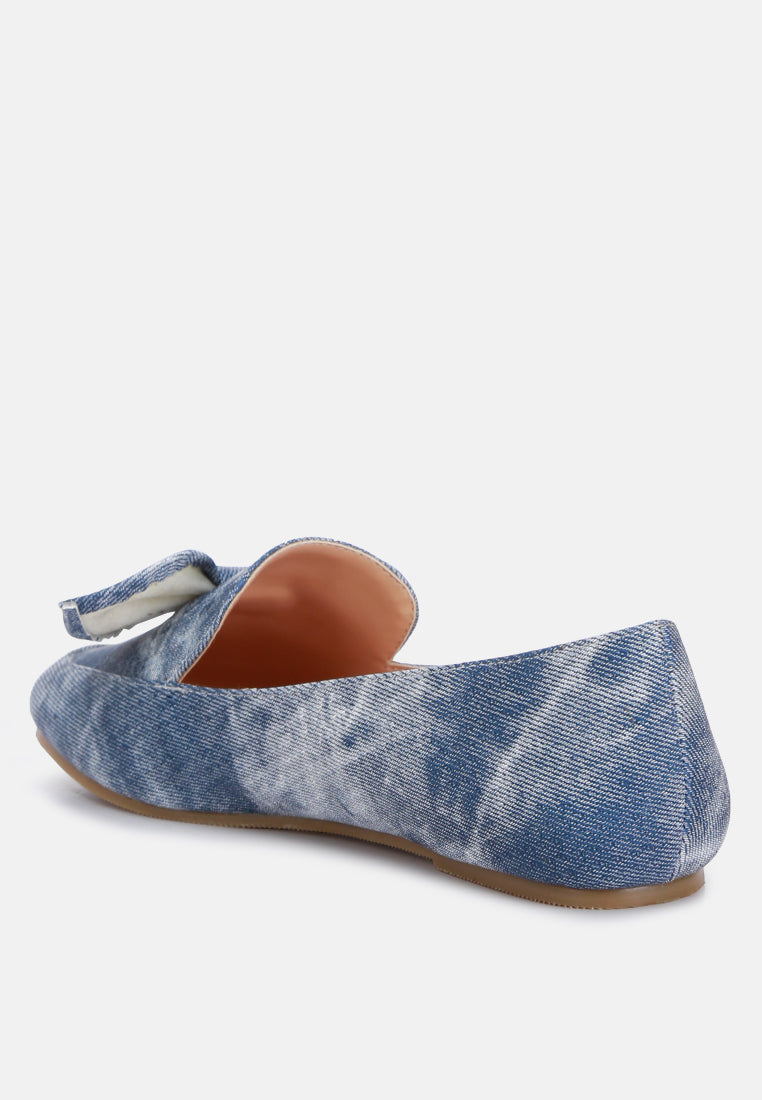 Waveney Bow Embellished Loafers - Tigbul's Variety Fashion Shop