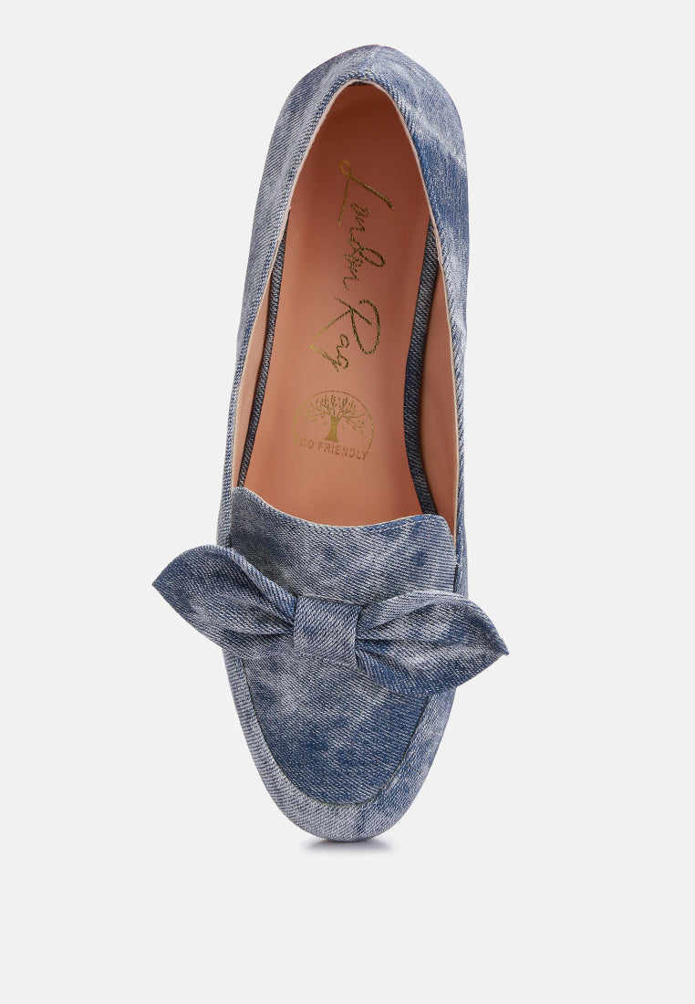 Waveney Bow Embellished Loafers - Tigbul's Variety Fashion Shop