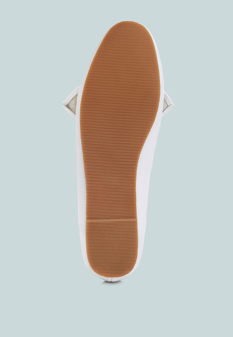Waveney Bow Embellished Loafers - Tigbul's Variety Fashion Shop