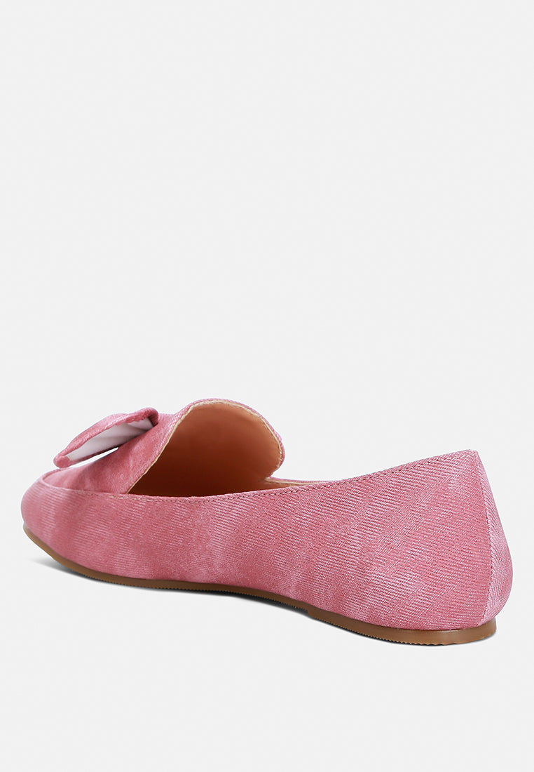 Waveney Bow Embellished Loafers - Tigbul's Variety Fashion Shop