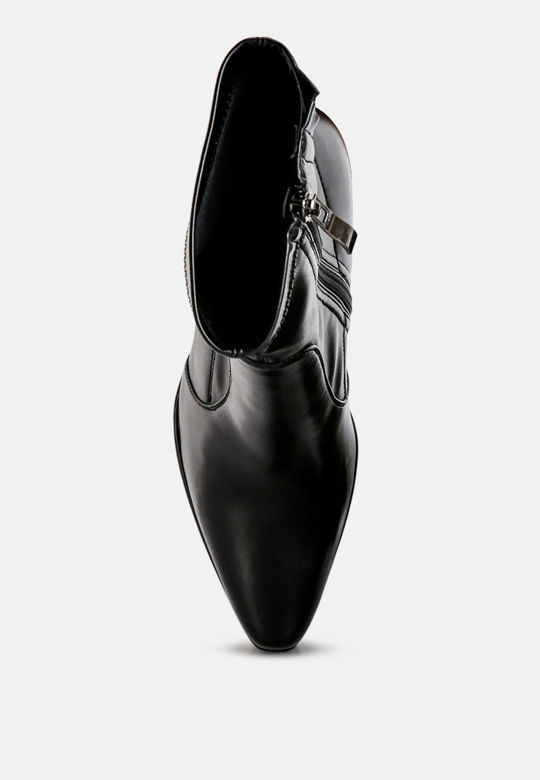 Whippers Patent Pu High Platform Ankle Boots | Tigbuls Variety