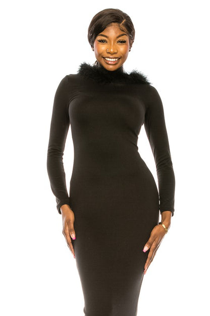 women's long dress with hoodie - Tigbul's Variety Fashion Shop