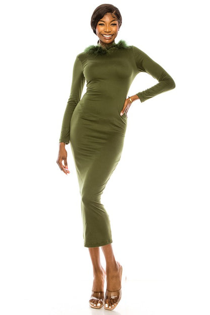 women's long dress with hoodie - Tigbul's Variety Fashion Shop