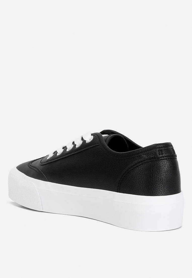 Zenda Chunky Flatform Sneakers - Tigbul's Variety Fashion Shop