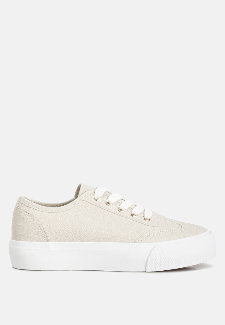 Zenda Chunky Flatform Sneakers - Tigbul's Variety Fashion Shop