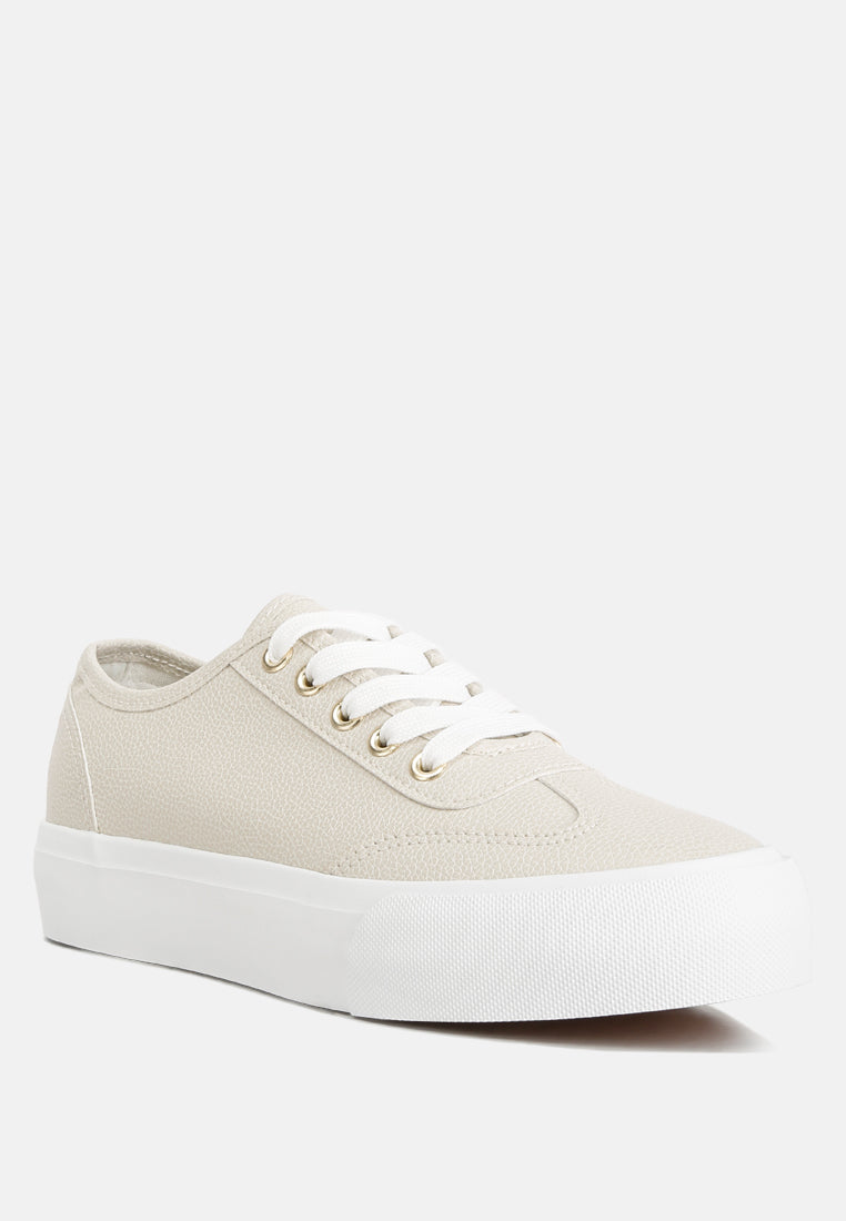 Zenda Chunky Flatform Sneakers - Tigbul's Variety Fashion Shop
