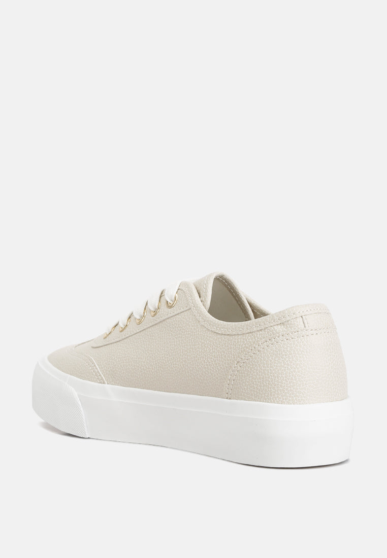 Zenda Chunky Flatform Sneakers - Tigbul's Variety Fashion Shop