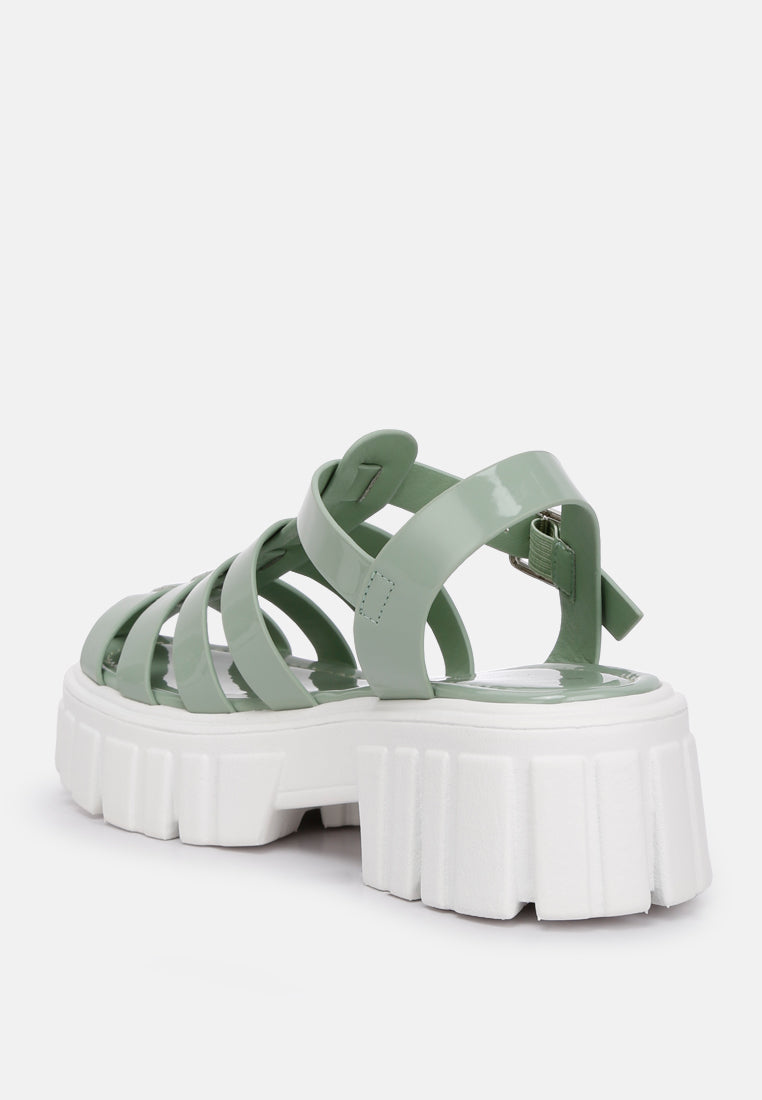 Zurie Chunky Gladiator Sandals - Tigbul's Variety Fashion Shop