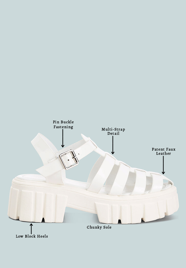 Zurie Chunky Gladiator Sandals - Tigbul's Variety Fashion Shop