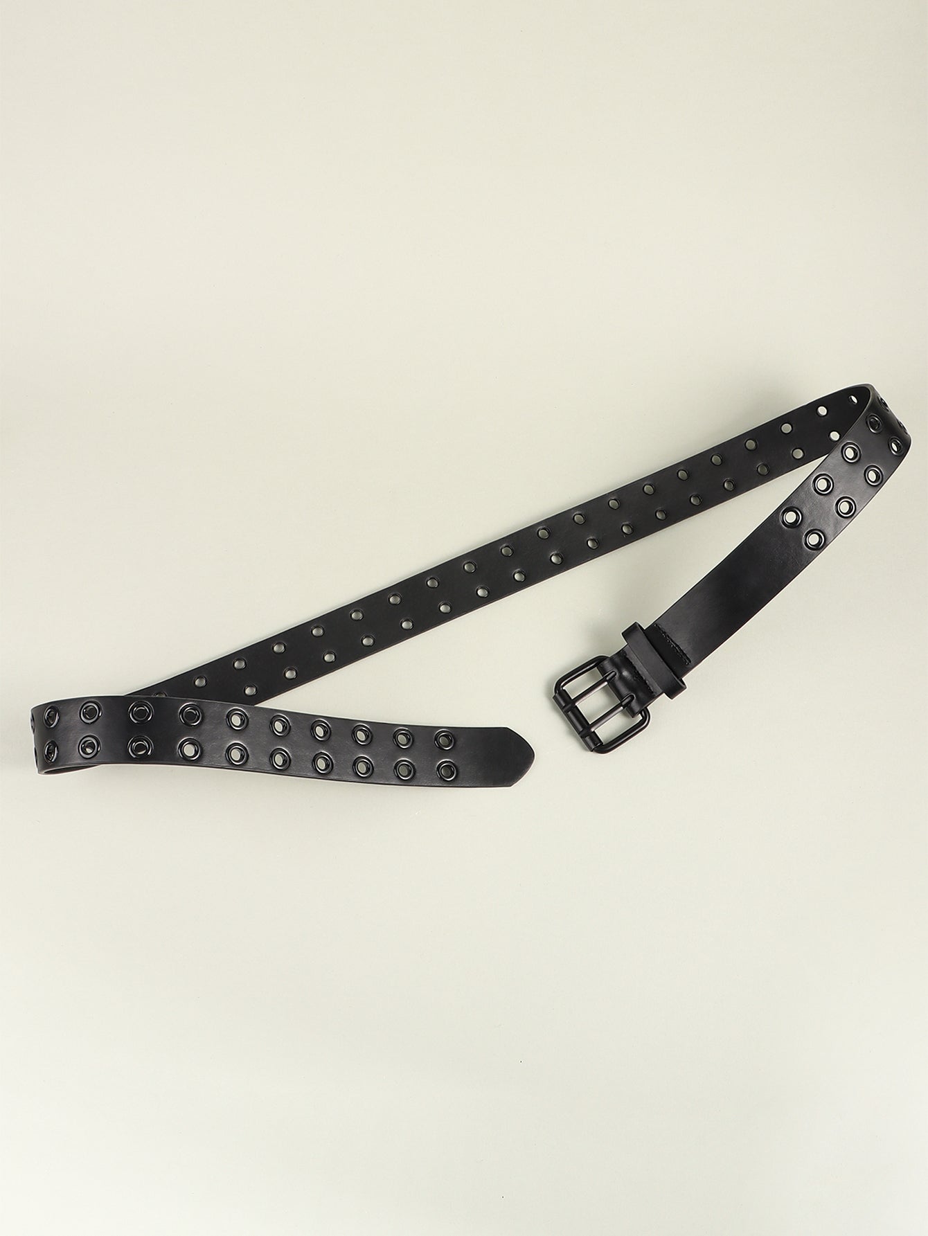 Grommet PU Leather Belt - Tigbul's Fashion