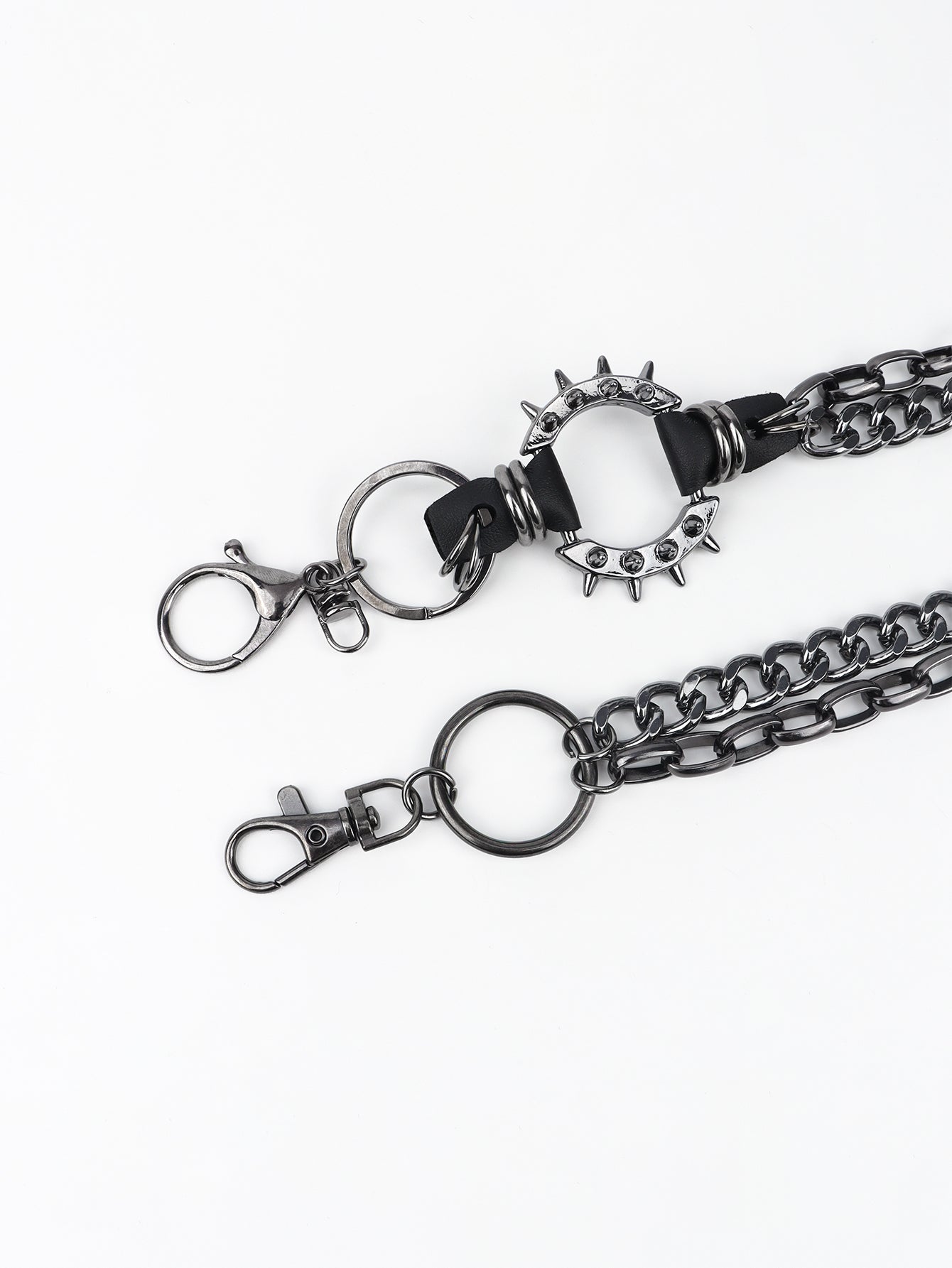 Punk Aluminium Chain Belt - Tigbul's Fashion