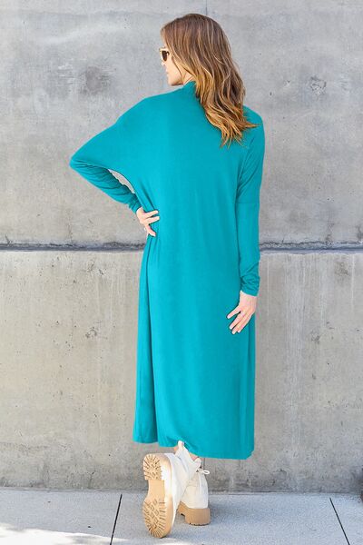 Open Front Long Sleeve Cover Up Small to 3XL - Tigbuls Variety Fashion