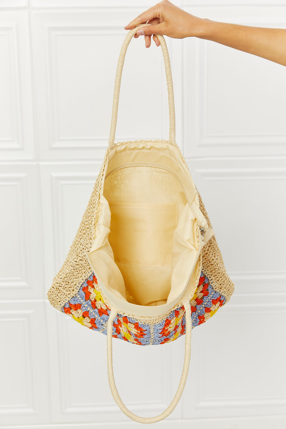 Fame Off The Coast Straw Tote Bag - Tigbul's Fashion