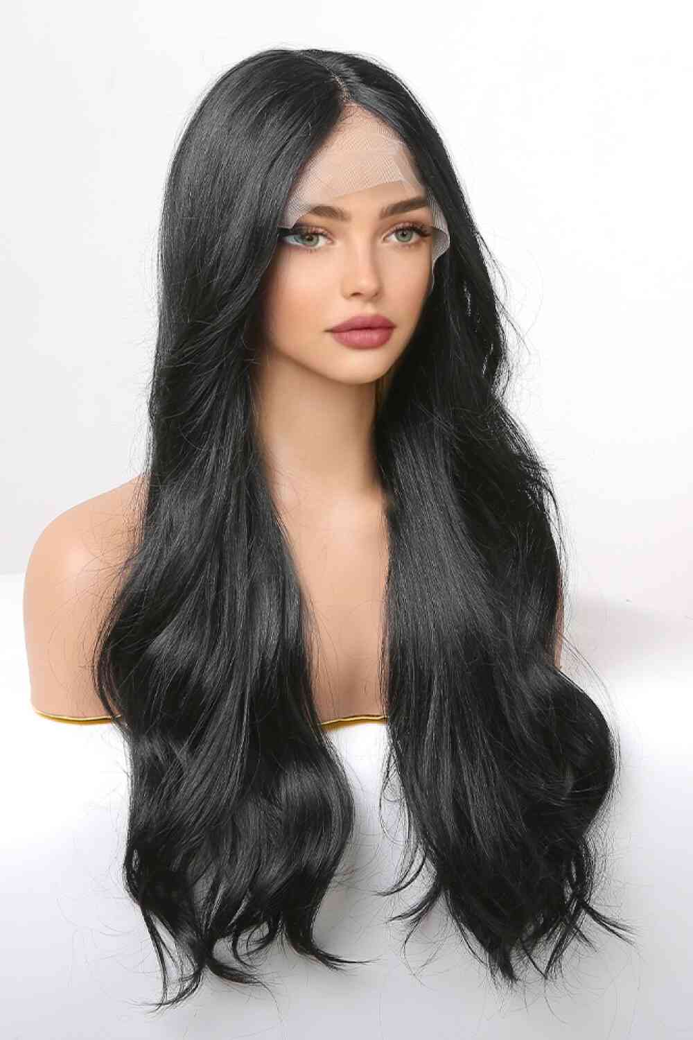 13*2" Lace Front Wigs Synthetic Long Wavy 24" 150% Density - Tigbuls Variety Fashion