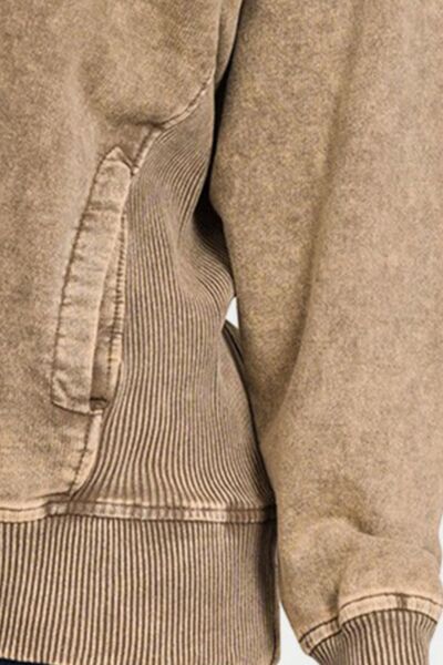 Brown Sweatshirt With Pockets | Tigbuls Variety Fashion