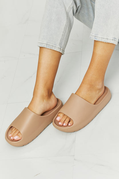 Comfort Zone Slides in Beige - Tigbul's Fashion