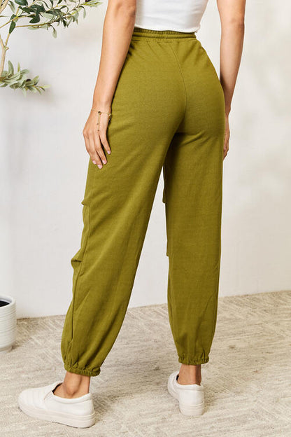 Culture Code Full Size Drawstring Sweatpants with pockets - Tigbuls Variety Fashion