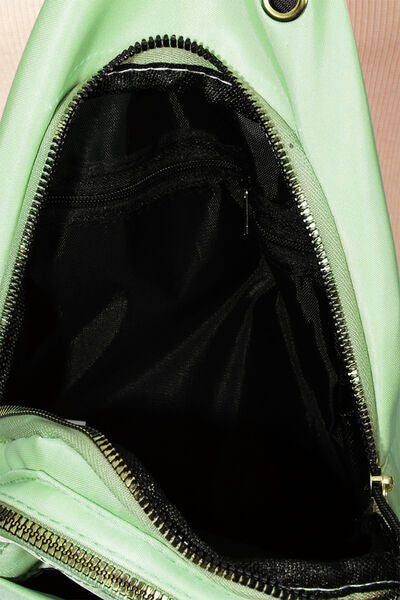 Fame Multi-Layer Zipper Crossbody Bag - Tigbuls Variety Fashion