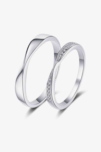 Minimalist 925 Sterling Silver Ring Men/Womens - Tigbuls Variety Fashion