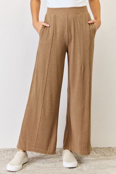 RISEN Ultra Soft Wide Leg Pants - Tigbuls Variety Fashion