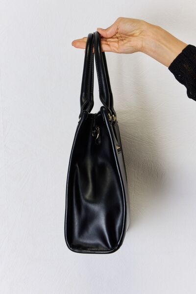 David Jones Argyle Pattern PU Leather Handbag - Tigbuls Variety Fashion