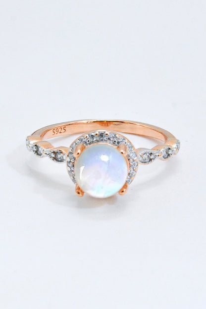 Round Moonstone Ring - Tigbul's Fashion