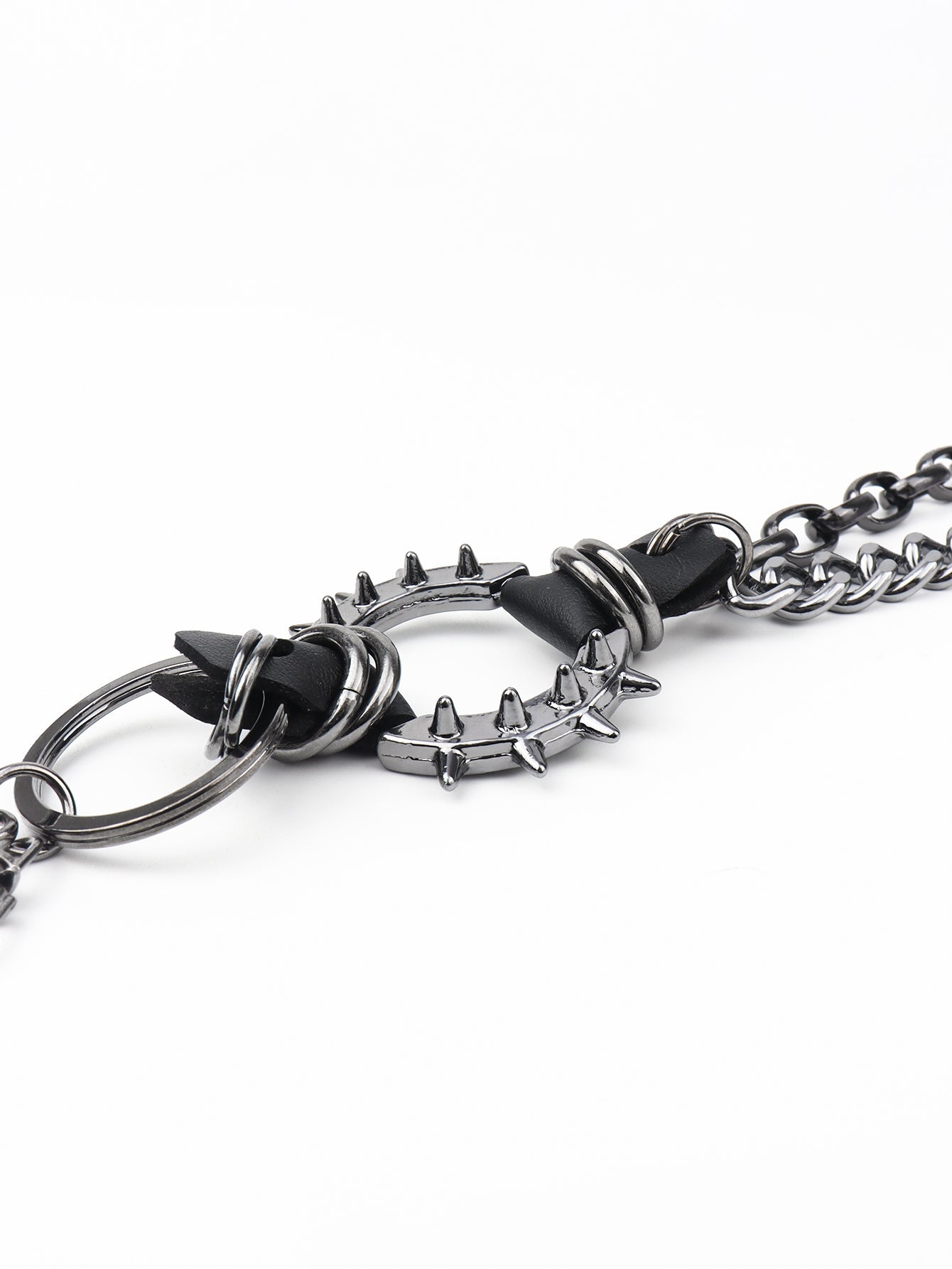 Punk Aluminium Chain Belt - Tigbul's Fashion