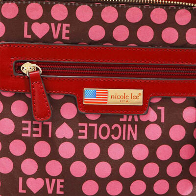 Nicole Lee USA Scallop Stitched Boston Bag - Tigbuls Variety Fashion