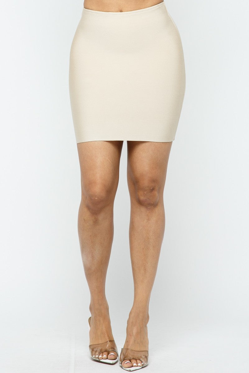 Bandage Mini Skirt - Tigbuls Variety Fashion