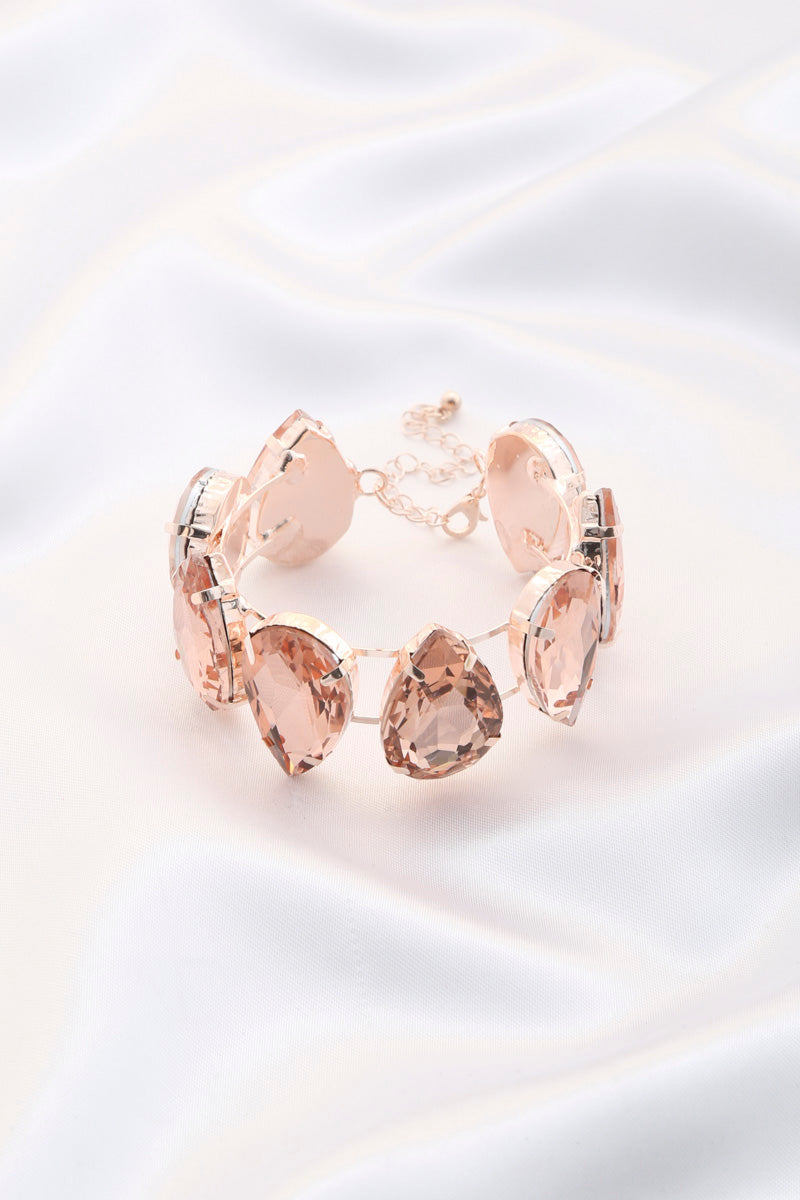 Teardrop Crystal Bracelet - Tigbuls Variety Fashion