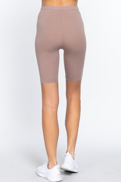 Cotton Jersey Short Leggings - Tigbuls Variety Fashion