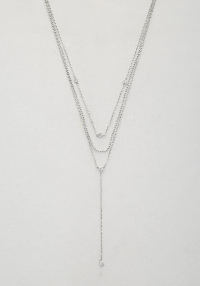 Dainty Metal Y Shape Necklace - Tigbul's Fashion