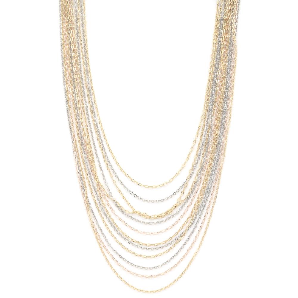 Chain Layered Necklace - Tigbul's Fashion