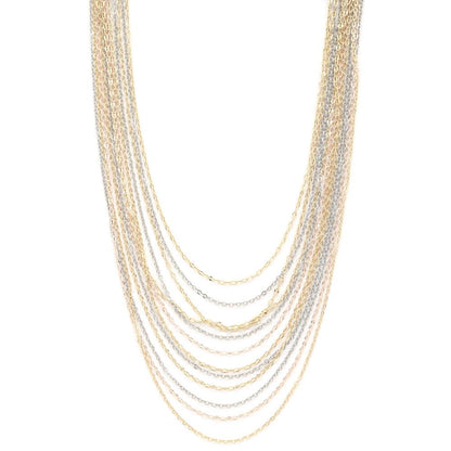 Chain Layered Necklace - Tigbul's Fashion