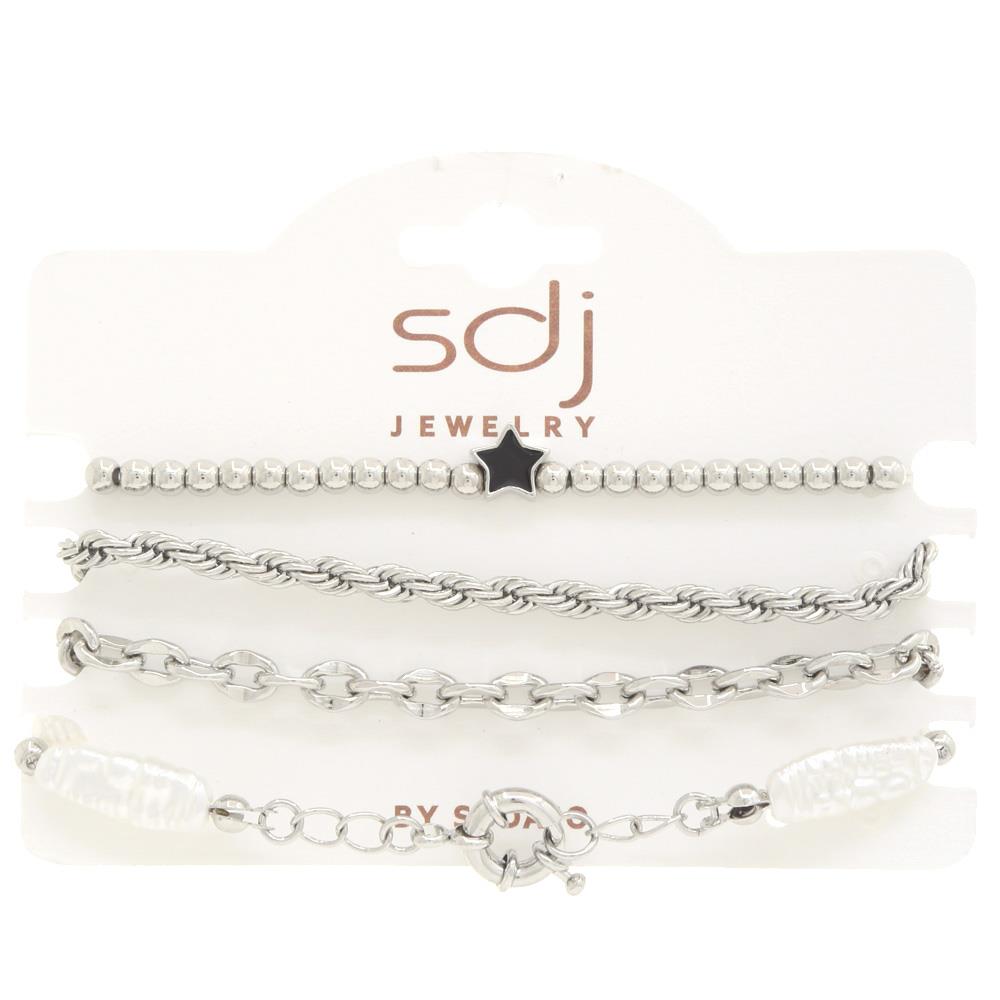 Sodajo Star Beaded Bracelet Set - Tigbul's Fashion