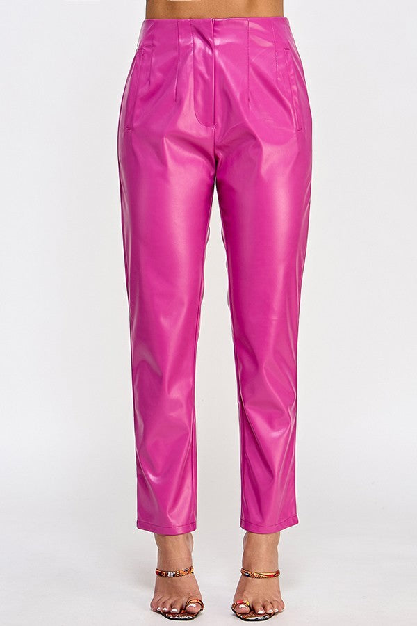 Faux Leather Pants - Tigbuls Variety Fashion